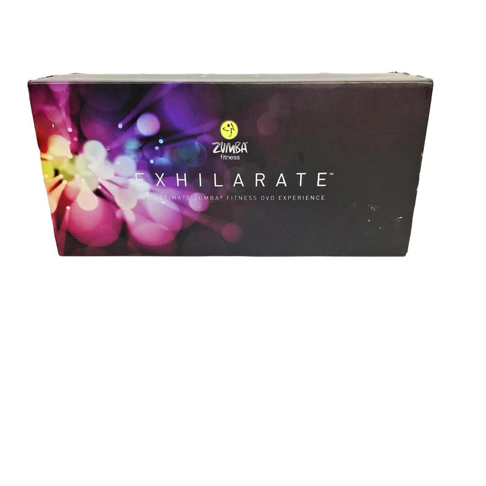 Zumba Fitness Exhilarate The Ultimate DVD Experience Workout Set  Toning Sticks